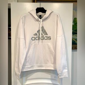 Adidas hoodie; activewear